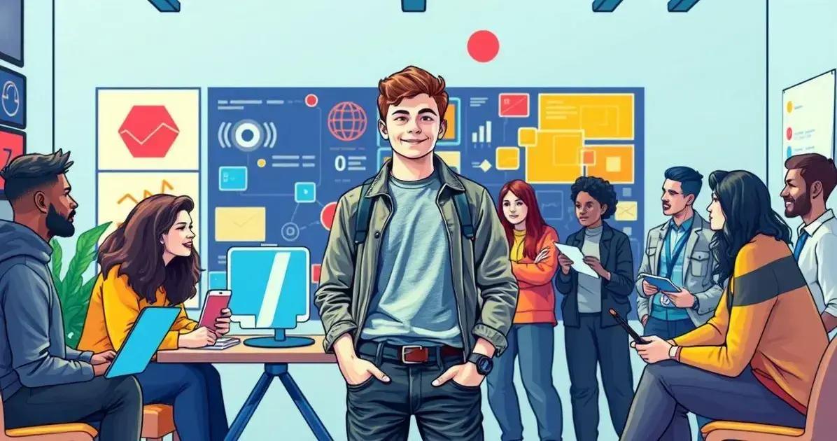 A jornada de um jovem empreendedor em busca de sucesso